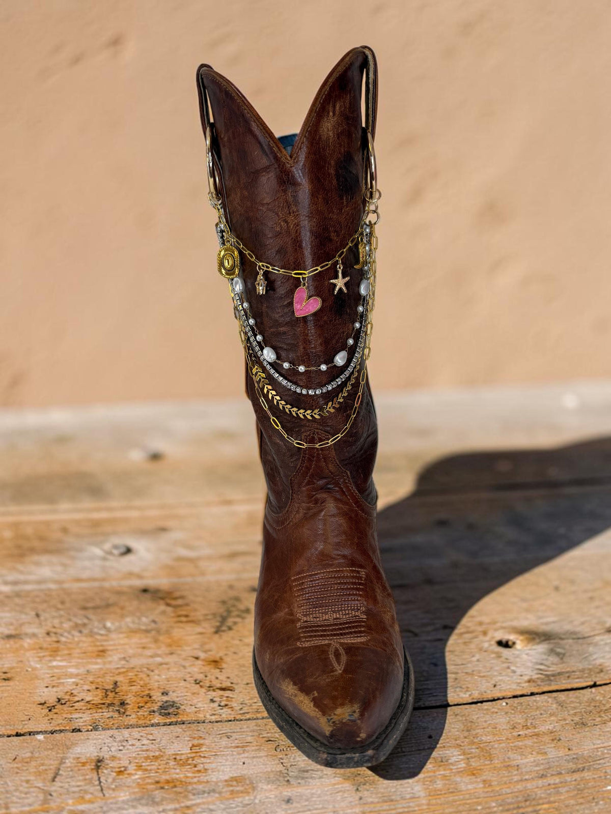 Custom Boot Chain | Choose Your Charms | Western Boot Jewelry | Coastal Cowgirl Accessory | Cowgirl Gift