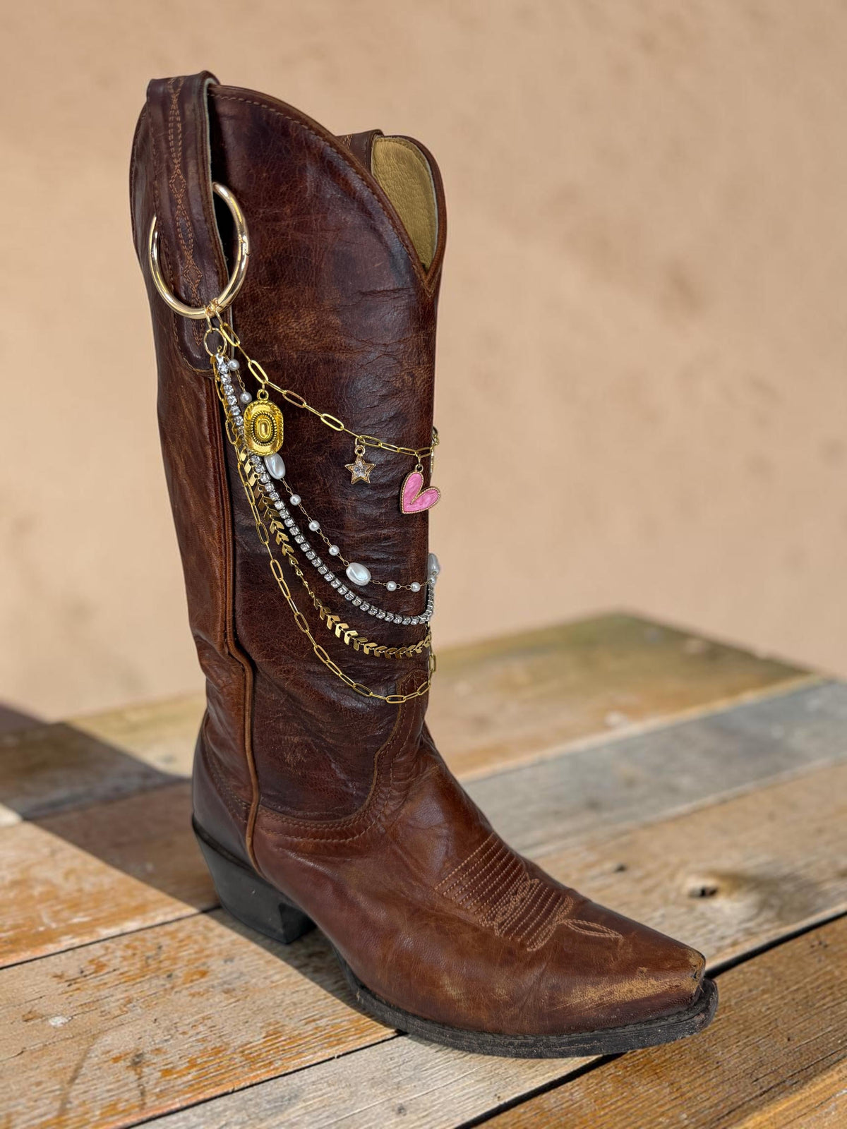 Custom Boot Chain | Choose Your Charms | Western Boot Jewelry | Coastal Cowgirl Accessory | Cowgirl Gift