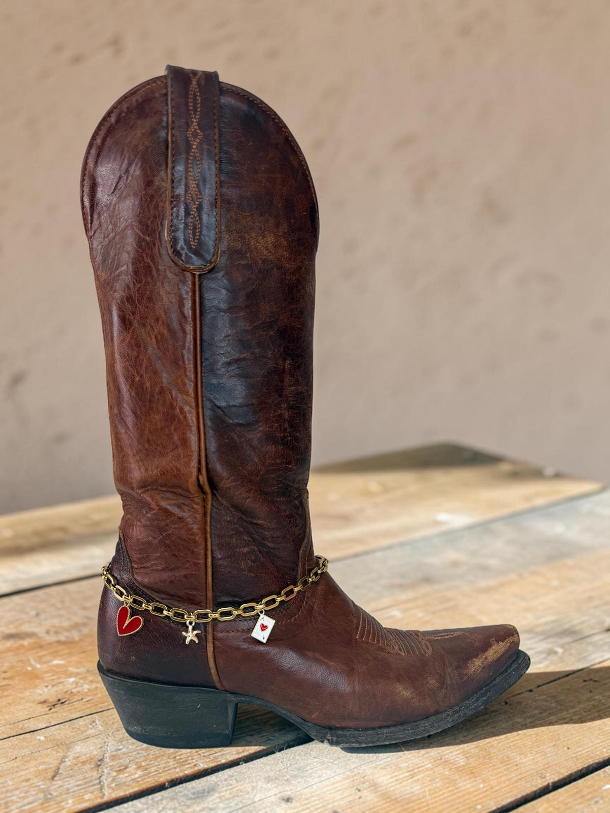 Custom Boot Chain | Build Your Own Western Boot Charm | Coastal Cowgirl Jewelry | Personalized Gift for Her