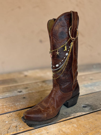 Custom Boot Chain | Choose Your Charms | Western Boot Jewelry | Coastal Cowgirl Accessory | Cowgirl Gift