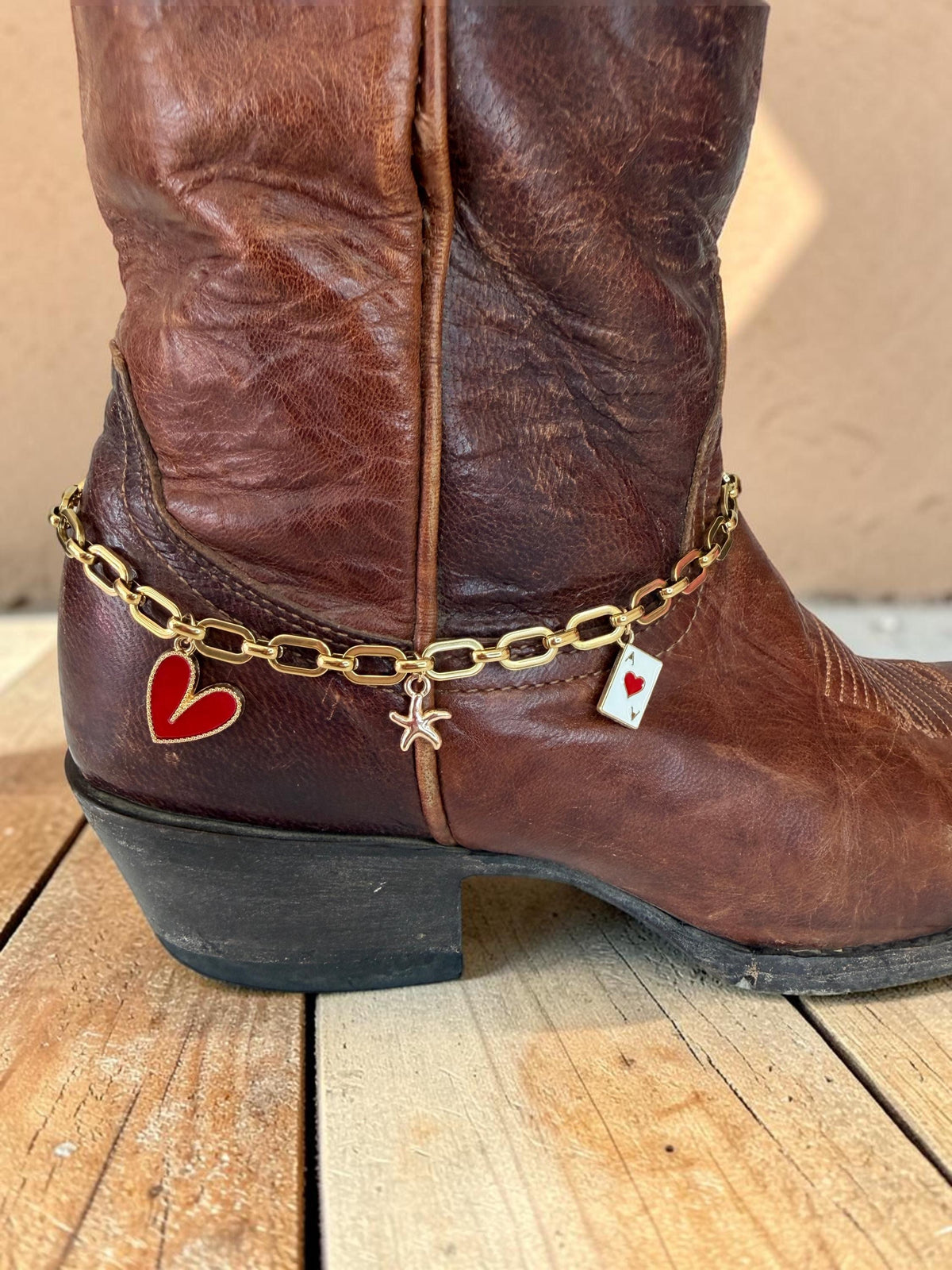 Custom Boot Chain | Build Your Own Western Boot Charm | Coastal Cowgirl Jewelry | Personalized Gift for Her