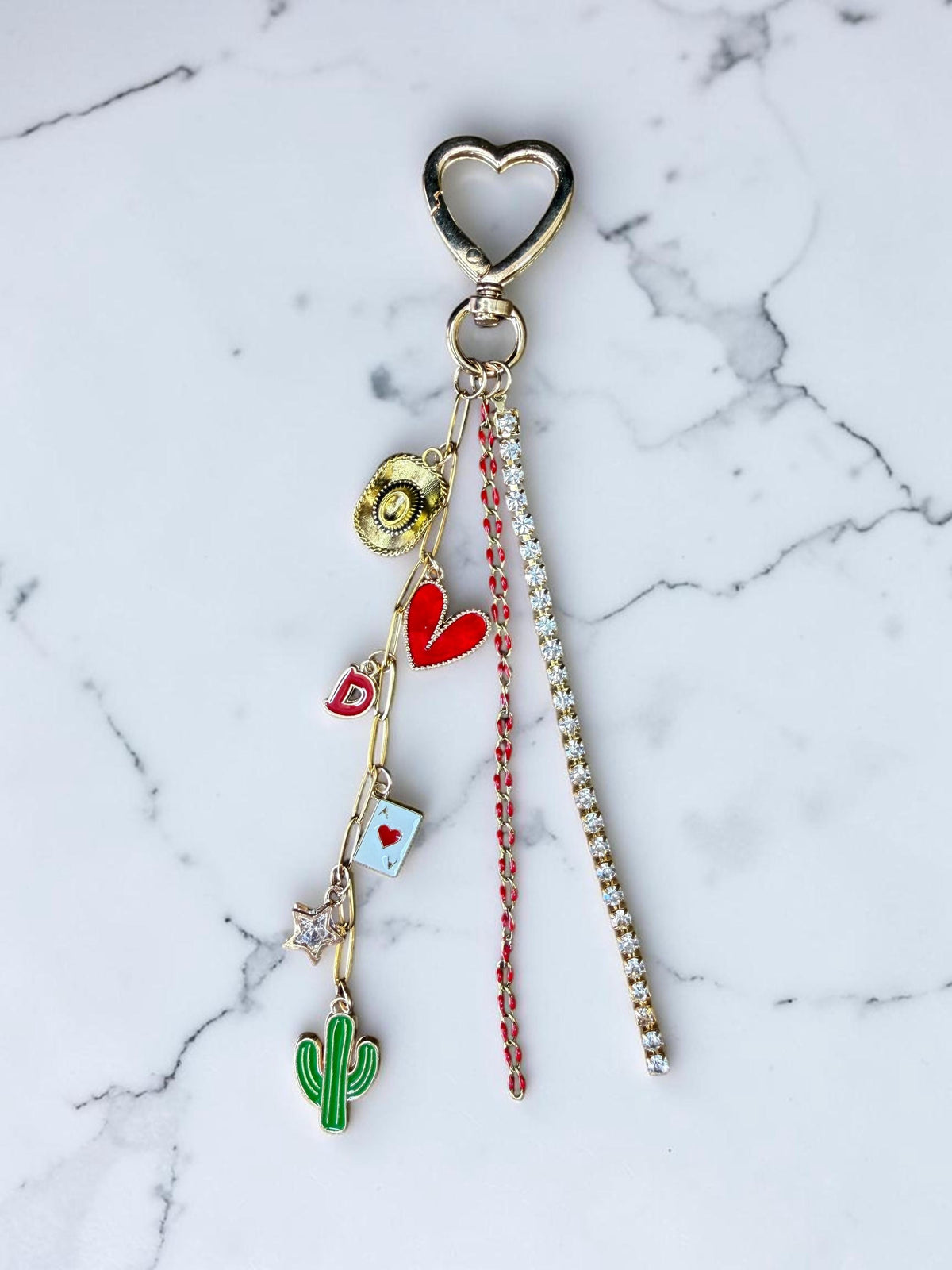 Build Your Own Western Keychain, Custom Cowgirl Bag Accessory, Personalized Rodeo Purse Charm, Monogrammed Initial Gift for H