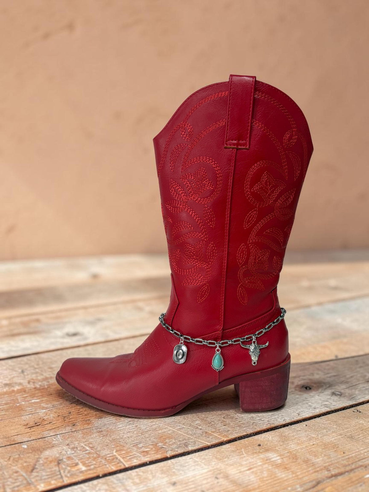 Custom Western Boot Chain | Cowgirl Boot Jewelry | Build Your Own Boot Charm | Country Concert Accessory | Western Gift