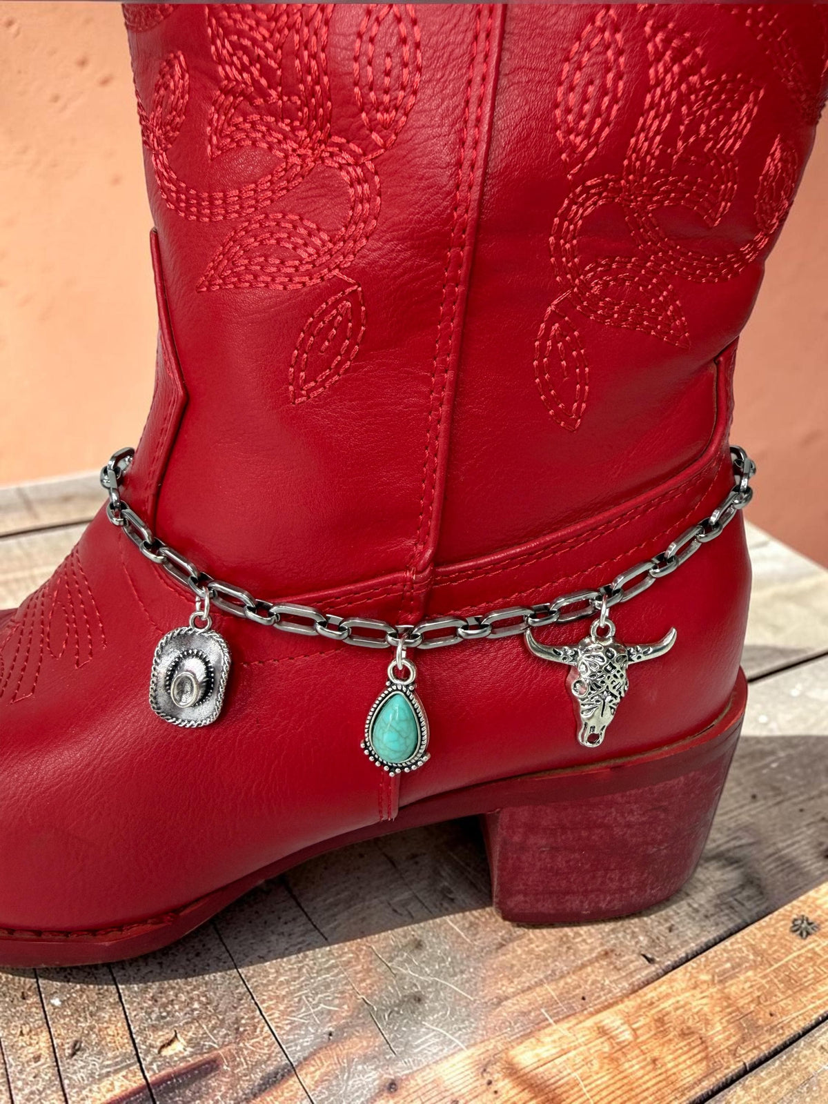 Custom Western Boot Chain | Cowgirl Boot Jewelry | Build Your Own Boot Charm | Country Concert Accessory | Western Gift