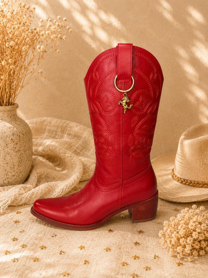 Personalized Cowboy Boot Bling Jewelry, Custom Country Charms, Western Accessory, Concert Cowgirl Gift for Her