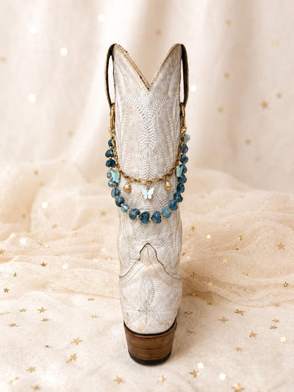 Western Boot Chain | Cowgirl Boot Jewelry | Gold Tone Boot Accessory | Country Concert Outfit