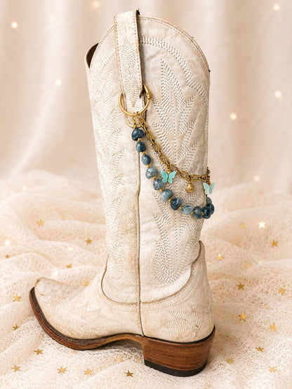 Western Boot Chain | Cowgirl Boot Jewelry | Gold Tone Boot Accessory | Country Concert Outfit
