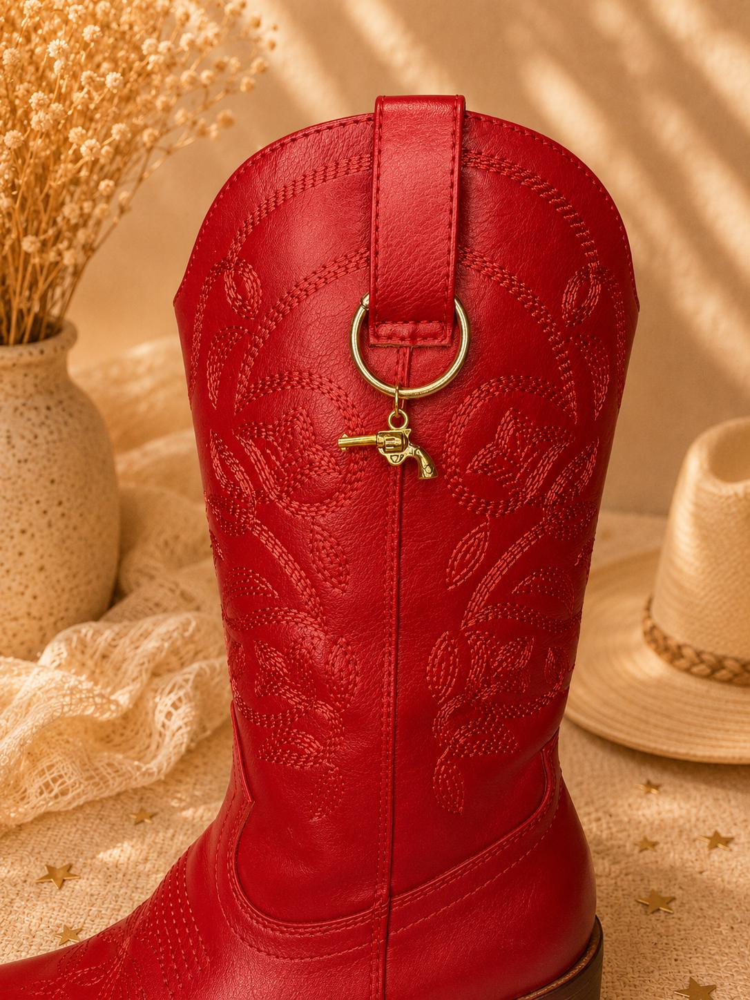 Personalized Cowboy Boot Bling Jewelry, Custom Country Charms, Western Accessory, Concert Cowgirl Gift for Her