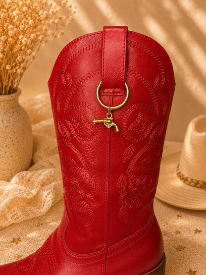 Personalized Cowboy Boot Bling Jewelry, Custom Country Charms, Western Accessory, Concert Cowgirl Gift for Her