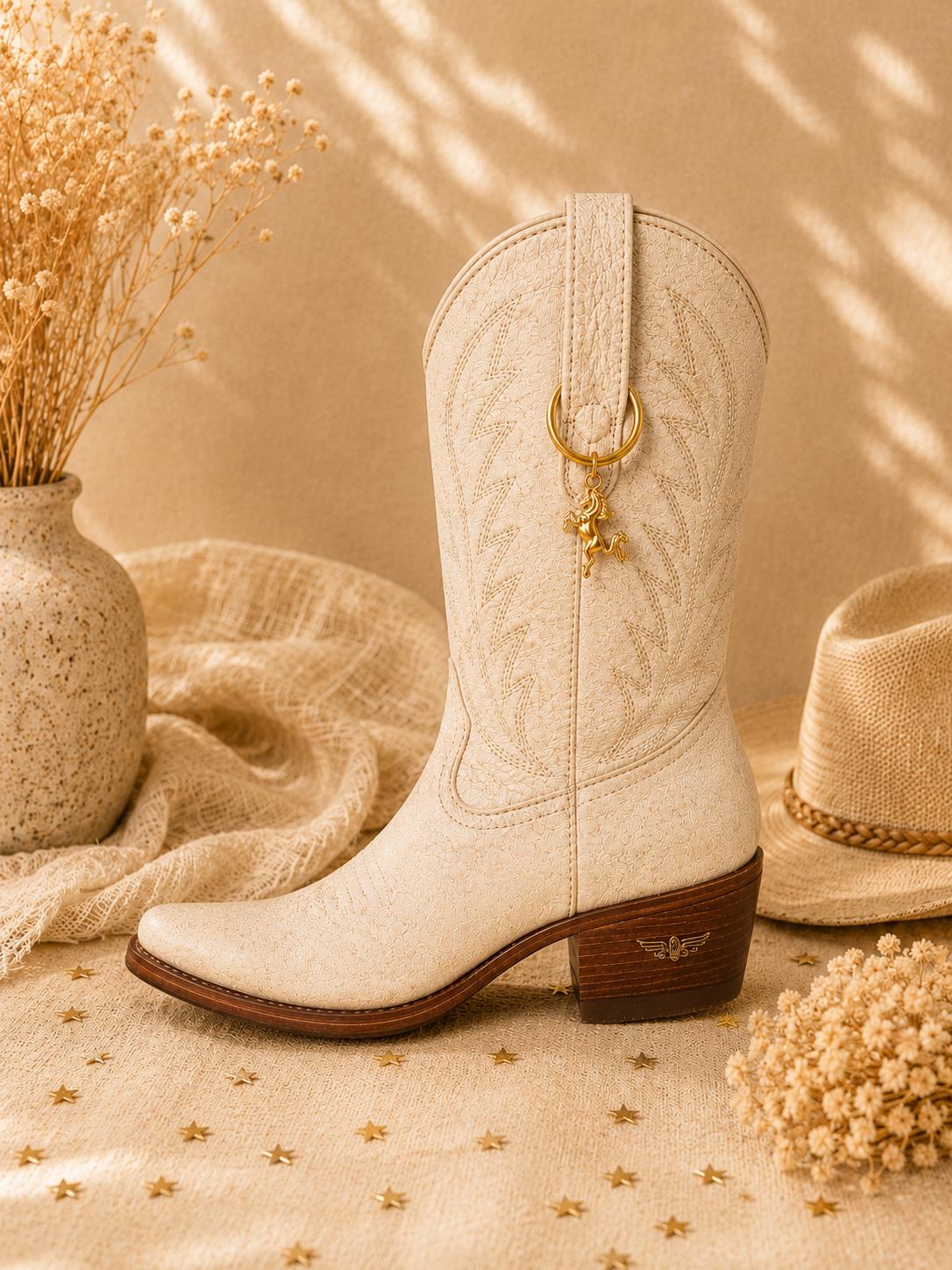 Personalized Cowboy Boot Bling Jewelry, Custom Country Charms, Western Accessory, Concert Cowgirl Gift for Her
