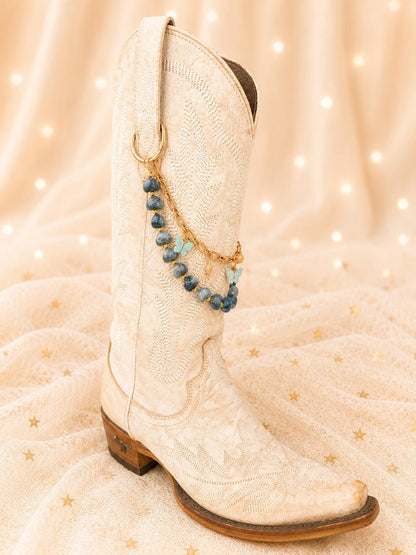 Western Boot Chain | Cowgirl Boot Jewelry | Gold Tone Boot Accessory | Country Concert Outfit